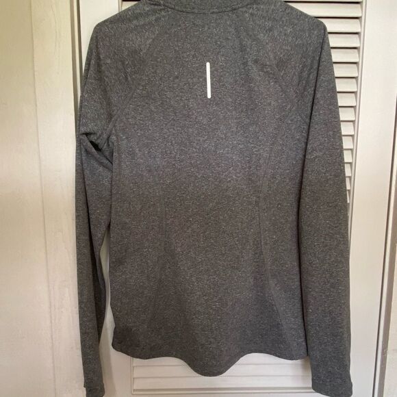 REEBOK women’s heather grey dry fit fitted jacket - Picture 7 of 9